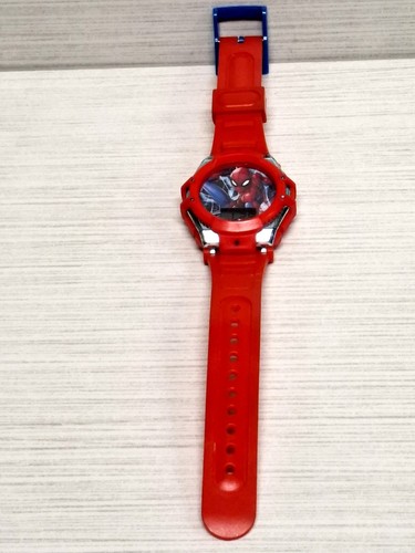 Marvel Spider-Man Unisex Kids Quartz Digital Watch Red/Blue - photo 4