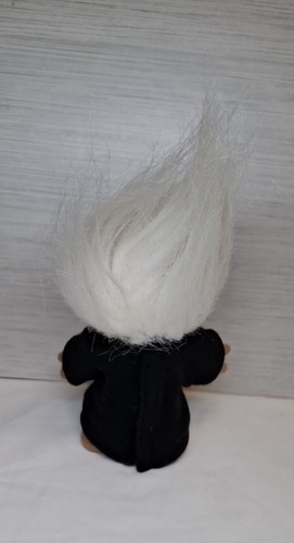 Vintage Troll Doll Dam Retired & Loving It White Hair 5" Tall - photo 3
