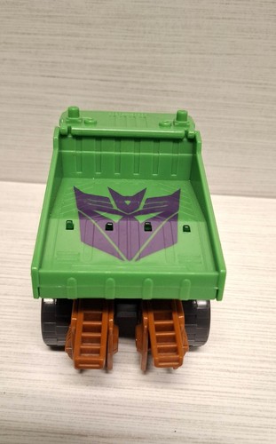 Transformers Decepticon Action Figures Green Dump Truck & Yellow - photo 3