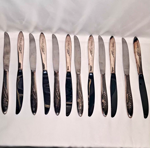 ONEIDA Community Silverplate Wheat Pattern Flatware Dinner Knive
