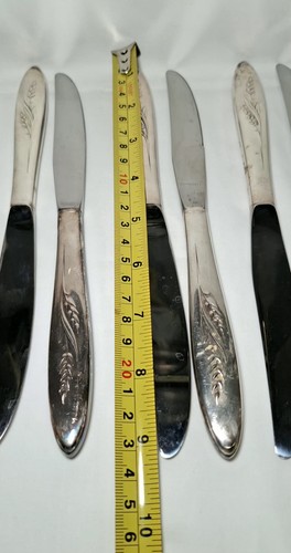 ONEIDA Community Silverplate Wheat Pattern Flatware Dinner Knive - photo 3