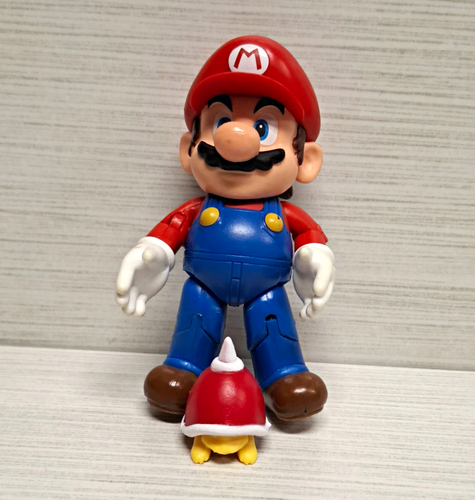 JAKKS Pacific Super Mario Bros Mario 3,5" Action Figure w/ Shell