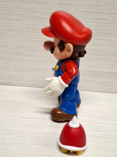 JAKKS Pacific Super Mario Bros Mario 3,5" Action Figure w/ Shell - photo 4