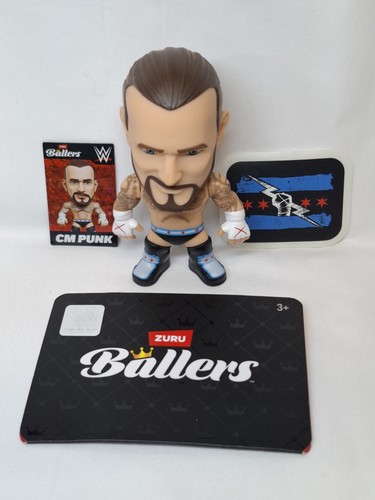 ZURU WWE Ballers Mini Figure Set 2-Pack CM Punk & Rhea Ripley - photo 5