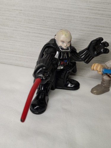 Star Wars Galactic Heroes Figure Lot Luke Bespin Unmasked Darth - photo 4