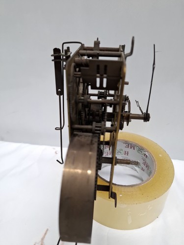 Waterbury Clock Co. Antique Vintage Metal Clock Mechanism - photo 3