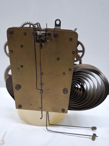 Waterbury Clock Co. Antique Vintage Metal Clock Mechanism - photo 4