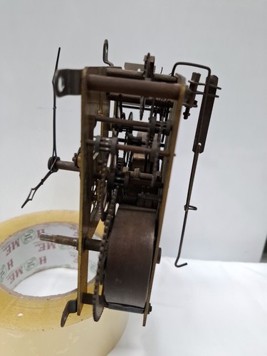 Waterbury Clock Co. Antique Vintage Metal Clock Mechanism - photo 5