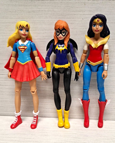 Mattel DC Super Hero Girls Wonder Woman Supergirl Batgirl Figure
