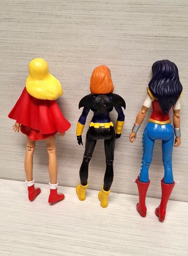 Mattel DC Super Hero Girls Wonder Woman Supergirl Batgirl Figure - photo 2