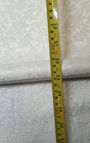 Vintage Chinese Calligraphy Hanging Scroll Silk Brocade - photo 3
