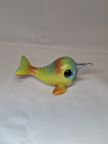 TY Mini Beanie Boos - Series 4 - NORI the Narwhal Vinyl Figure 3 - photo 2