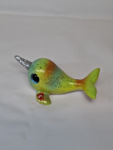 TY Mini Beanie Boos - Series 4 - NORI the Narwhal Vinyl Figure 3 - photo 3