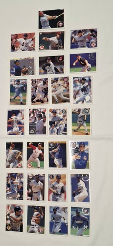 Fleer 1994 MLB Baseball Trading Card Lot Vintage 27 Cards - photo 2