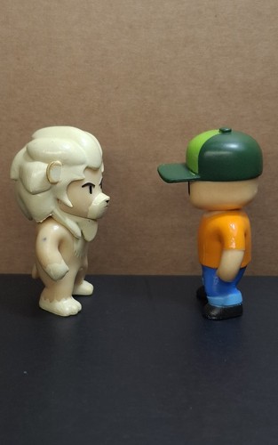 Fisher-Price Little People Lion & Boy Figures Orange Shirt Green - photo 2