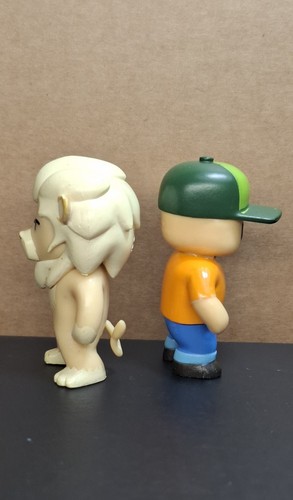 Fisher-Price Little People Lion & Boy Figures Orange Shirt Green - photo 3