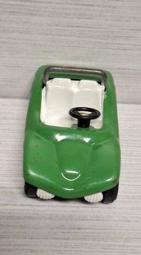 Tonka Green Diecast Dune Buggy Toy Car White Seats Black Wheels - photo 5