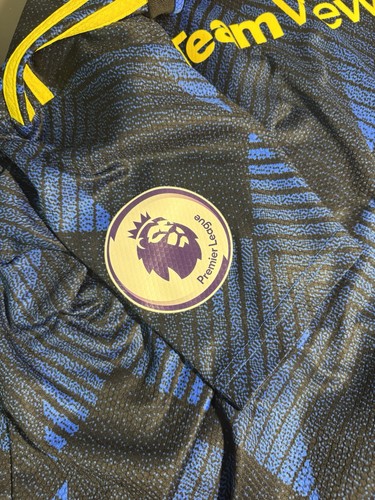 adidas Manchester United 2021/2022 Sancho #25 Jersey Blue Large - photo 3