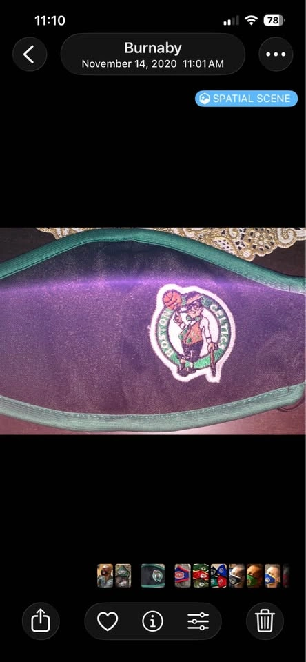 NBA and NFL Team Logo Cloth Face Masks - photo 3
