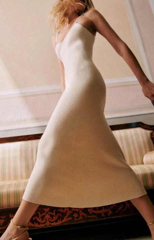 Sézane Lindsay dress, ecru, S - photo 2