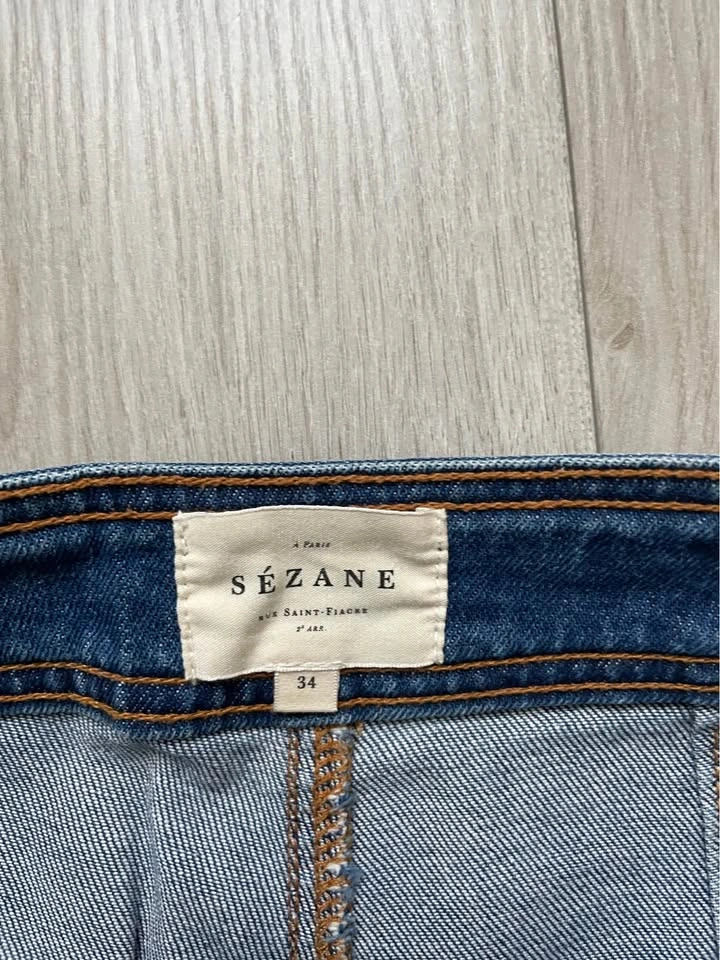 Sézane Tommy trousers / jeans, FR 34 / XS - photo 4