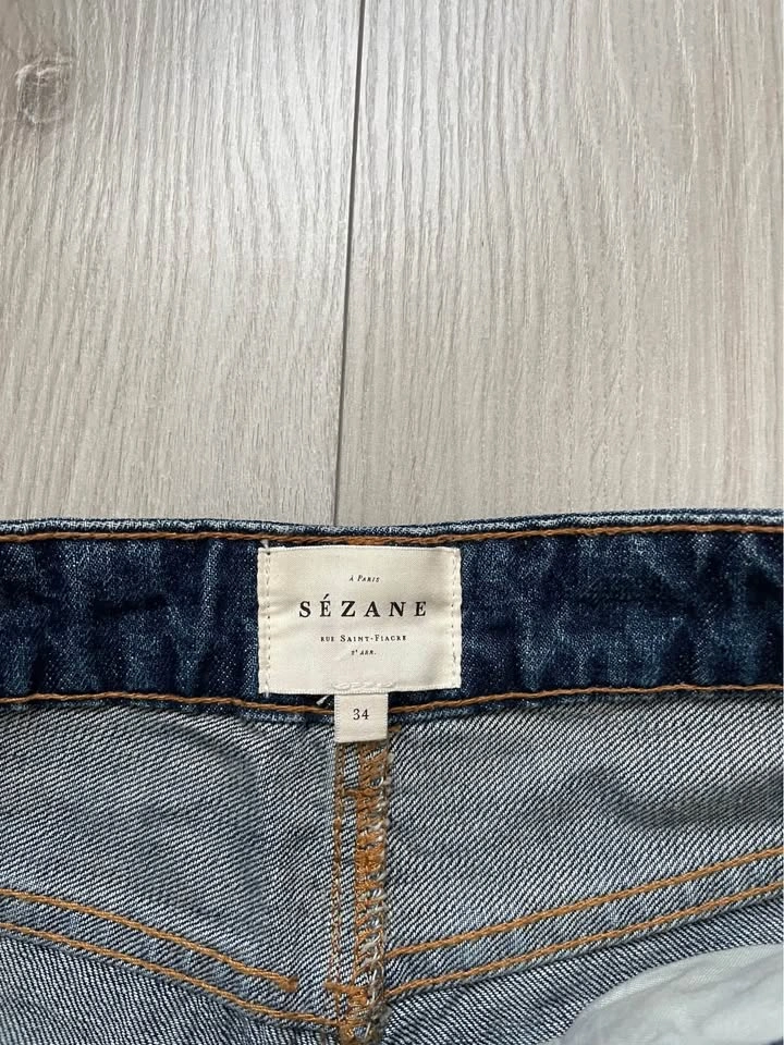 Sézane Serge Denim / jeans, FR 34 / XS - photo 3