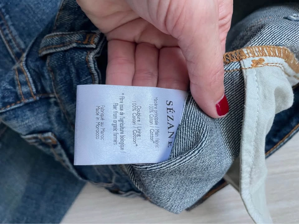 Sézane Serge Denim / jeans, FR 34 / XS - photo 4