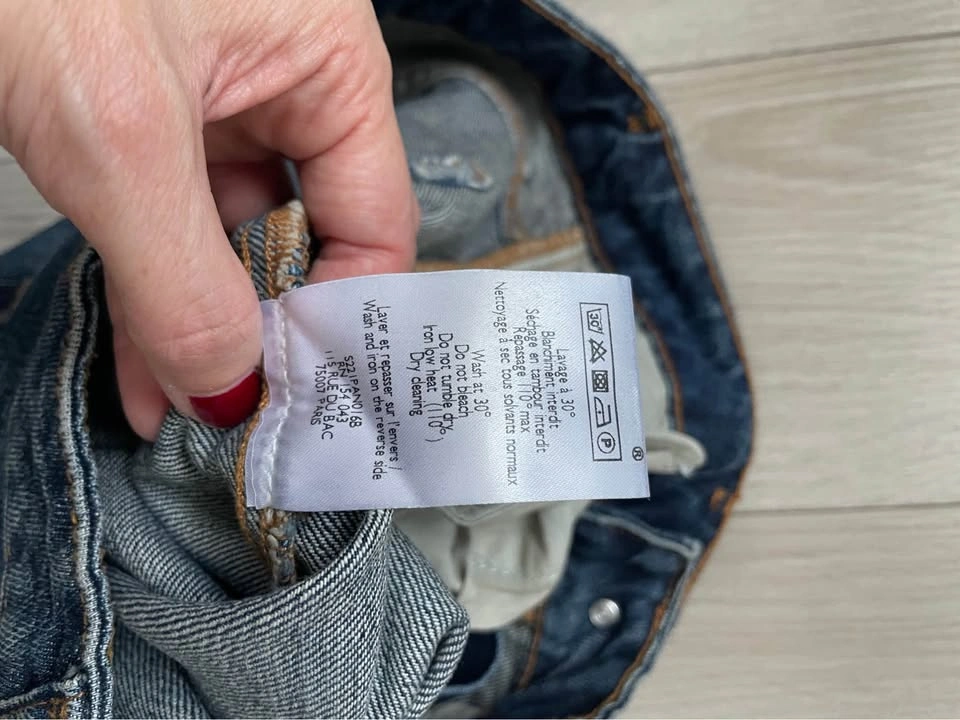 Sézane Serge Denim / jeans, FR 34 / XS - photo 5
