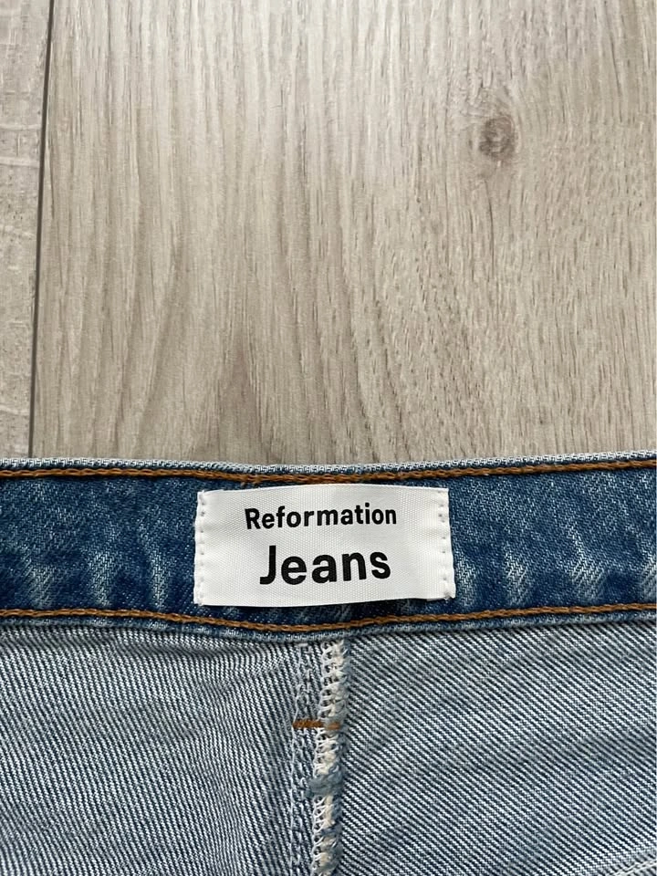 Reformation Cowboy Jeans in Dover Wash, 23 - photo 4