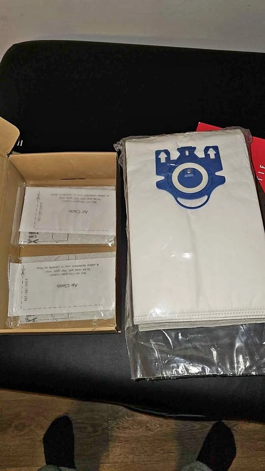 10 Vacuum Bags and 2 sets of Filters