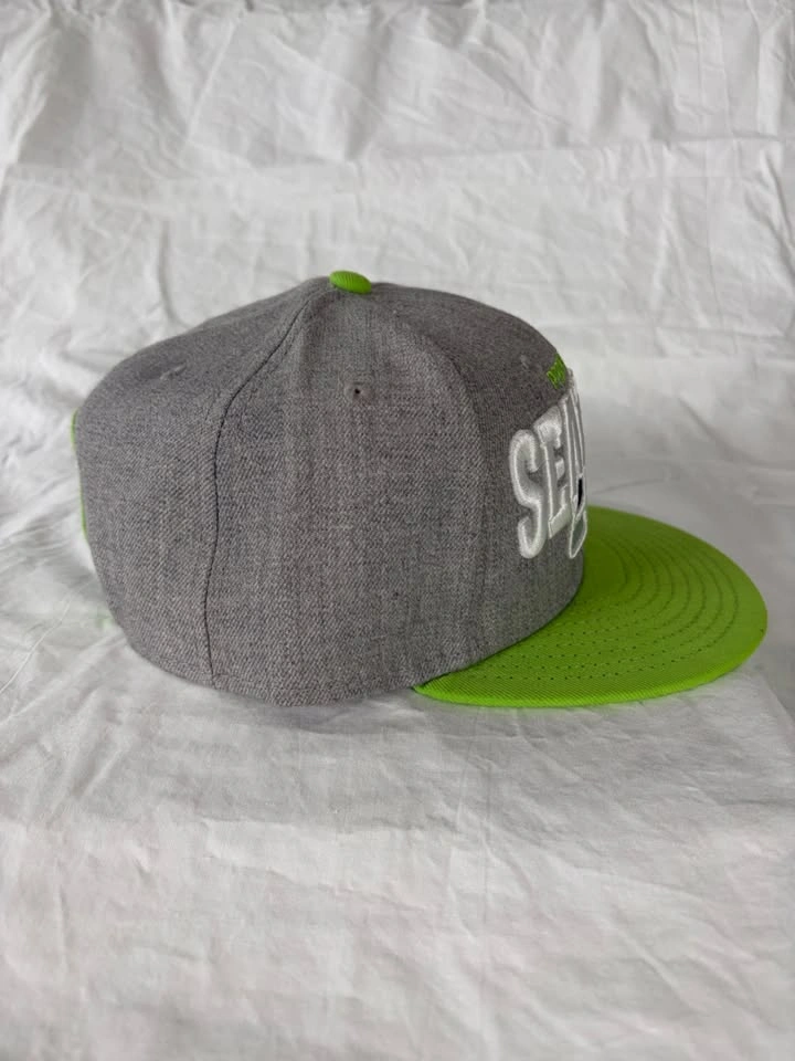 Seattle Seahawks New Era 9FIFTY Snapback Hat – Grey/Green - photo 3