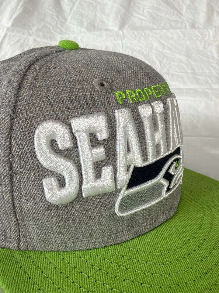 Seattle Seahawks New Era 9FIFTY Snapback Hat – Grey/Green - photo 5