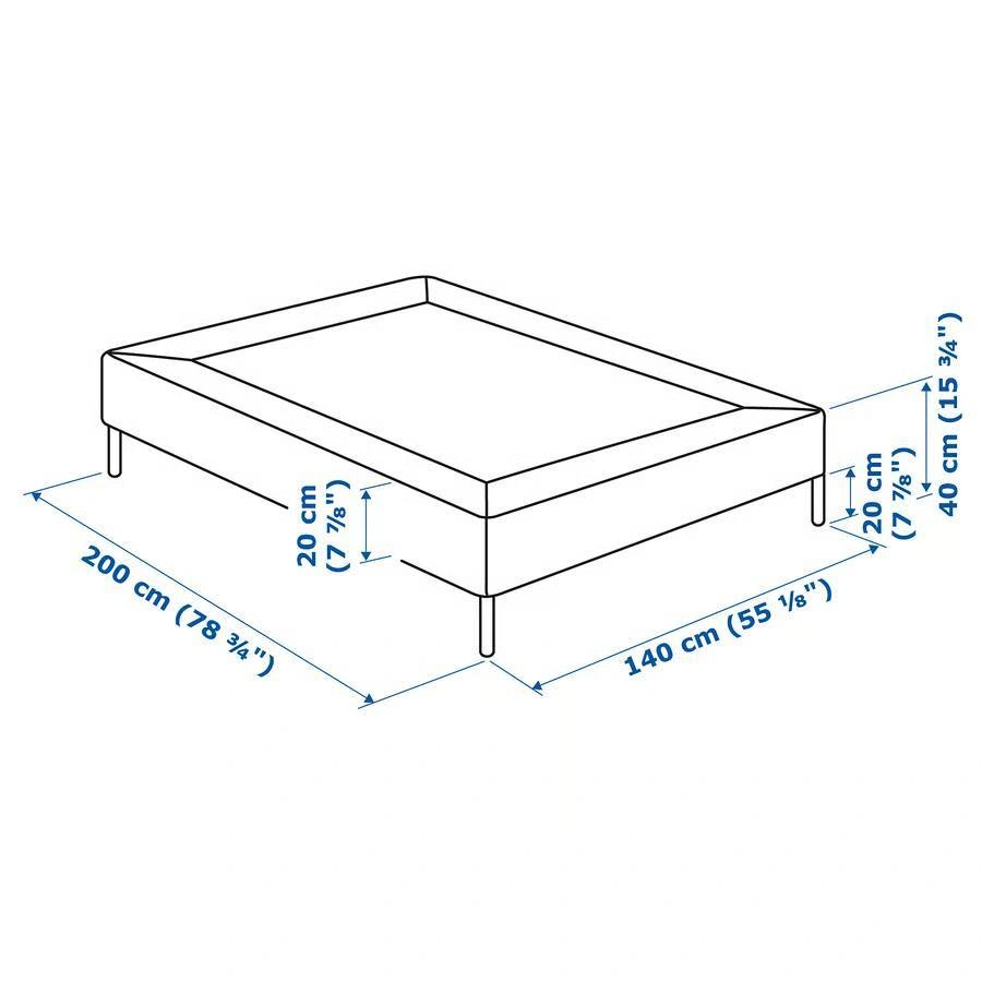 IKEA ESPEVÄR Mattress Base - photo 5