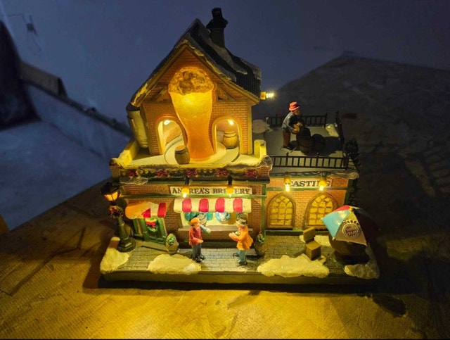 Lemax Andrea's Brewery Christmas Village Building