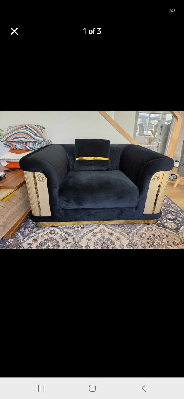 Velvet Armchair