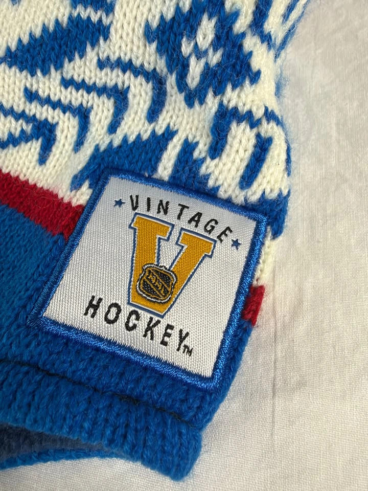 Quebec Nordiques NHL Earflap Toque – Retro Hockey Knit Hat - photo 3