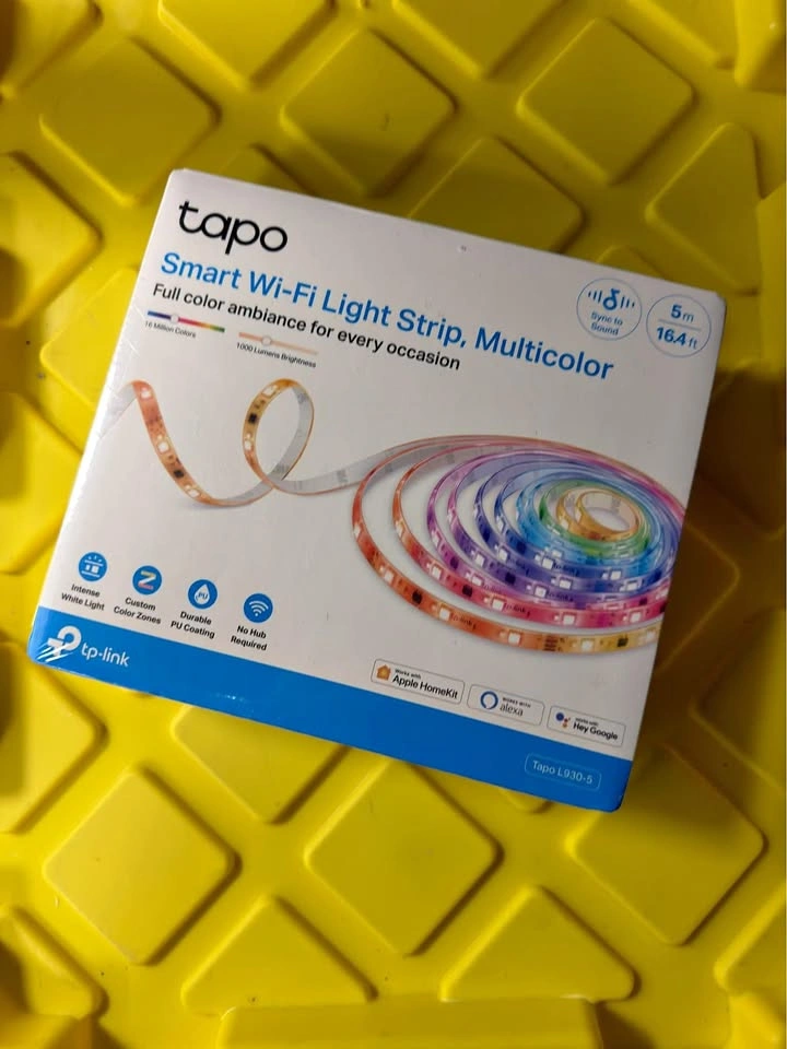 TP-Link Tapo L930-5 Smart Wi-Fi Light Strip, Multicolor