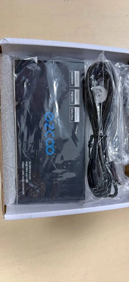 ezcoo EZ-SW21H21A-EO HDMI 2.1 eARC Audio Extractor