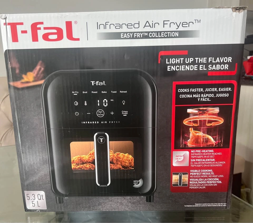 T-fal Infrared Air Fryer 5.3Qt 5L - photo 2