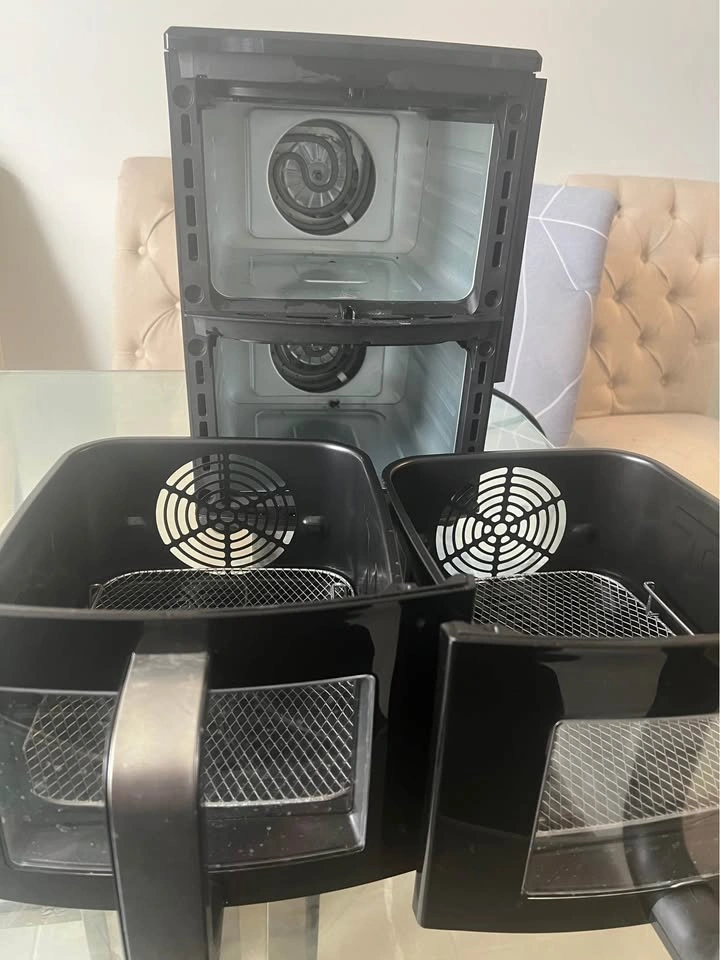 Gourmia 4-Dish Dual Basket Air Fryer 10.4L - photo 3