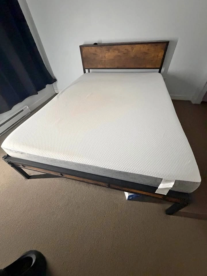 Molblly Full Size 8" Gel Memory Foam Mattress – Medium Firm