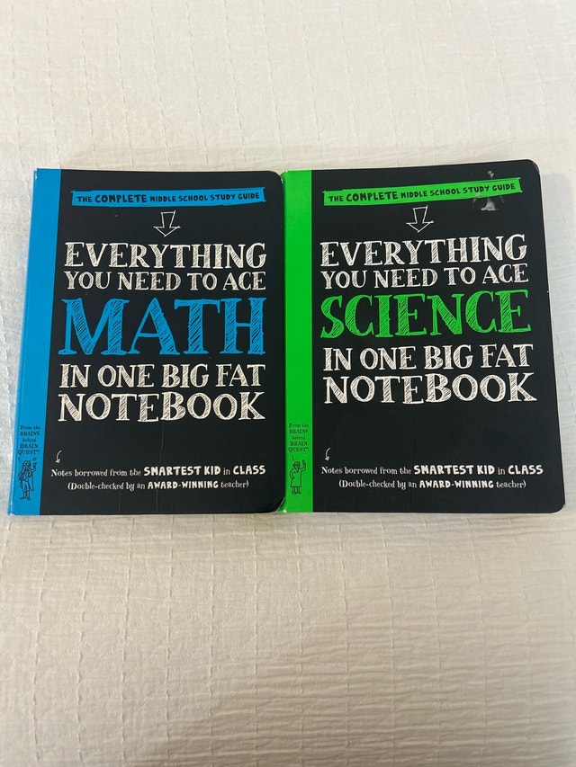 Everything You Need to Ace Math and Science Big Fat Notebooks