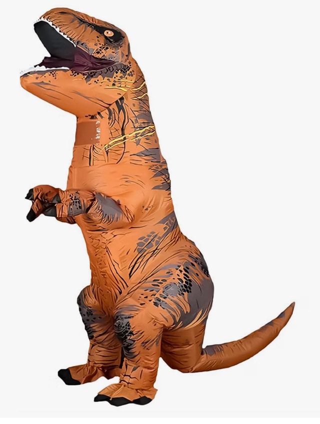 Quick sale—-T-Rex Inflatable Costume