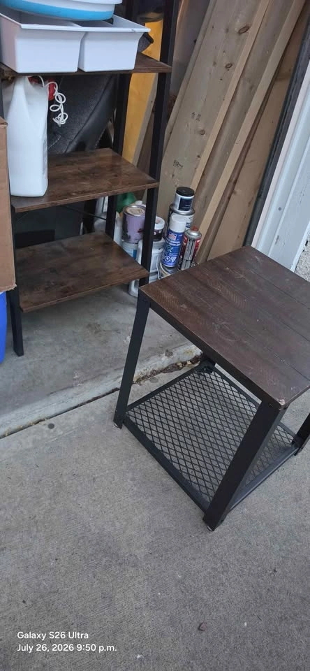 Set with nightstands/Side tables, bookcase and corner shelf - photo 5