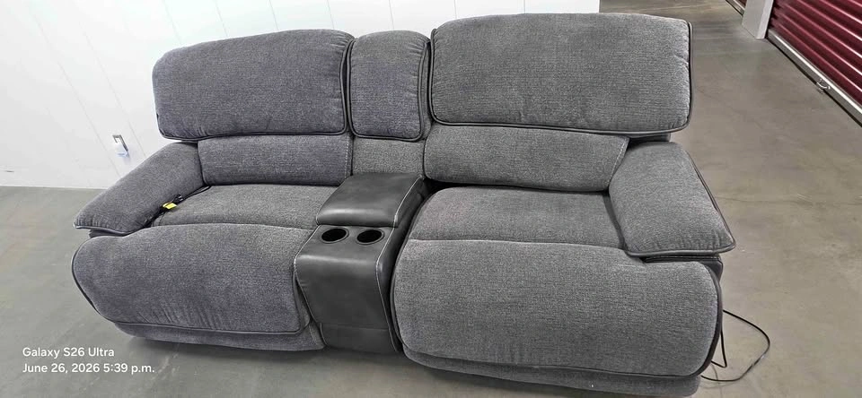 Reclining Sofa with Middle Storage