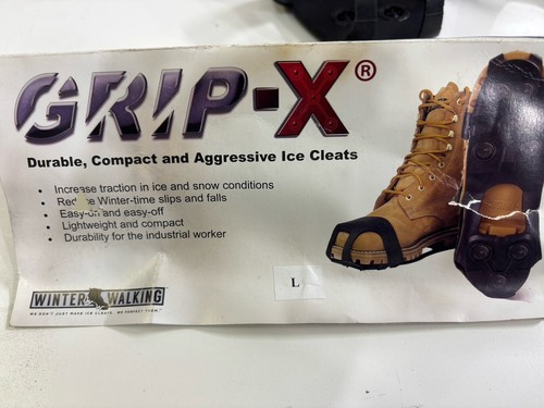 GRIP-X Durable Compact Winter Walking Snow Cleat Covers XL - photo 4
