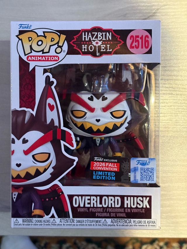Funko Pop Hazbin Hotel Overlord Husk