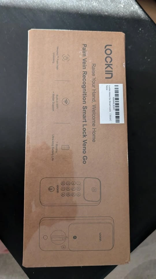 NEW Lockin Veno Go Smart Deadbolt with Palm Vein Recognition - photo 2