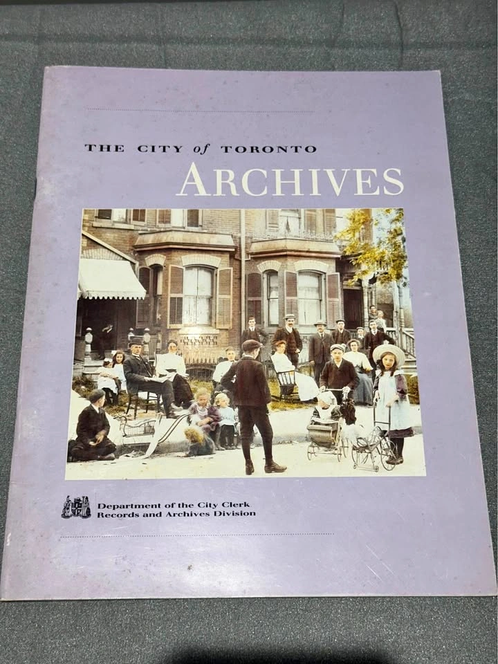 The City of Toronto Archives Booklet