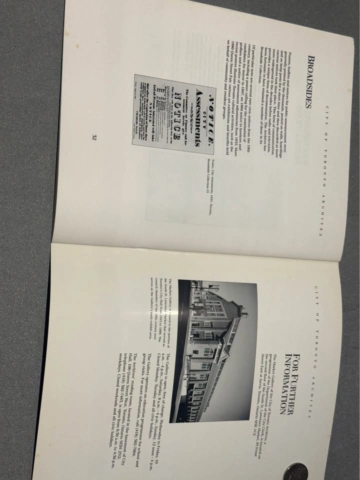 The City of Toronto Archives Booklet - photo 5